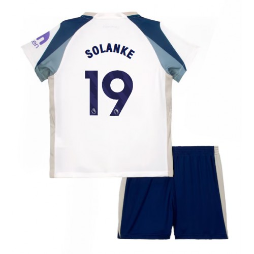 Tottenham Hotspur Dominic Solanke #19 Replika babykläder Hemmaställ Barn 2025-26 Kortärmad (+ korta byxor)